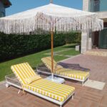 Şezlong minderleri, koltuk minderleri, yastıklar.