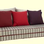 Şezlong minderleri, koltuk minderleri, yastıklar.