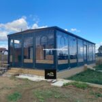 Tiny House, Konteyner, Prefabrik Ev, Verandalarınız için Kış Bahçesi